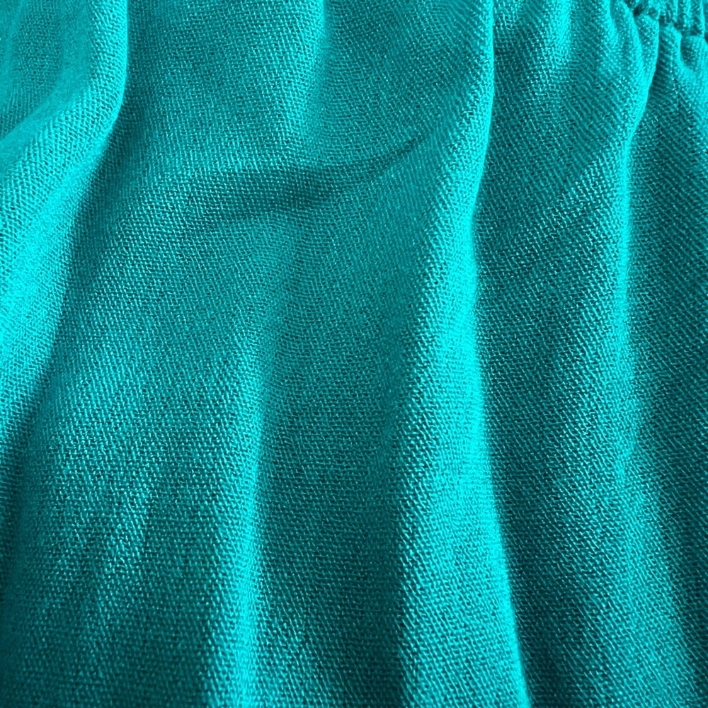 Torrid Teal Babydoll Top - Picture 6 of 6